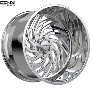 Jantes forgées en alliage d'aluminium FANXI 22x12 24x14 24x16 5/6/8 trous avec capuchons flottants 8x6.5 8x180 5x5.5 pour Dodge Ram 1500/2500/3500 - Product Image 1