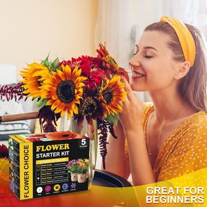 Kit di Avviamento per Giardino Indoor Daisy, Attrezzi da Giardinaggio, Sacchi per Piante, Marcatori, Dischi per Terra, Forbici, 2 Once, Prodotto in Cina, Regali per Donne e Uomini - Product Image 6
