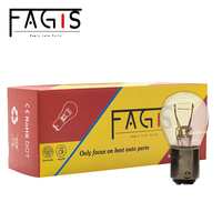 Ampoules de clignotants d'usine S25 BAW15D 12V 21/5W lampe de voiture miniature