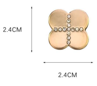 Adorables épingles en métal émaillé et clips pour chaussures à motif animalier de dessin animé, avec breloques pour sabots et décorations florales pour femmes