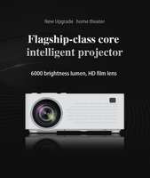Hamolb Mini projecteur intelligent LCD 1280*720 le moins cher, J12C, prend en charge le même écran, projecteur portable, cinéma maison