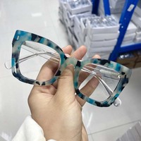 Montures de lunettes en acétate à bas prix, transparentes, vente chaude, montures de lunettes œil de chat, protection des yeux, lunettes optiques, livraison rapide
