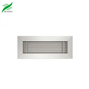 Hvac sistemi kat kayıt 4x10 çıkarılabilir metal çerçevesiz kat havalandırma hava zemin havalandırma kapağı