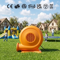 Moteurs AC Premium 220V 300W-750W à faible bruit avec pales en plastique pour souffleurs d'air gonflables, châteaux gonflables, toboggans, événements extérieurs, électriques 50Hz OEM