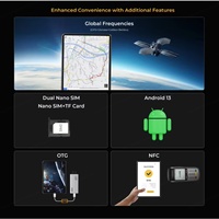 NOUVELLE ARRIVÉE pour tablette robuste RT8 4G 6 Go + 256 Go 20000 mAh 11,0 pouces MTK Android 13 Quad Core 1920x1200 Wi-Fi GSM