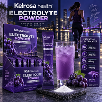 Sachets d'électrolytes et de créatine, poudres d'électrolytes, mélange de boissons électrolytiques aux fruits pour une meilleure hydratation et des soins de santé