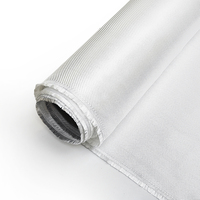 Tissu en fibre de verre à haute teneur en silicium (96%), épaisseur 1,0 mm (personnalisable), utilisé comme tissu ignifuge pour les couvertures de soudage