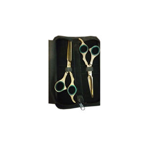 Nouvelles ciseaux de coiffure professionnelles en acier dentelé pour salon de coiffure et barbier - Product Image 1