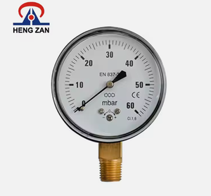 HENGZAN 2025 Venda Quente Manômetro de Pressão Fabricante Vendas Manômetro de Vácuo Medidor de Pressão de Ar - Product Image 2