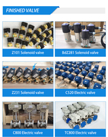 Prix usine Z351 électrovannes hydrauliques eau 2 voies 40bar air eau 12V 24V dc 220V 110v ac électrovanne haute pression