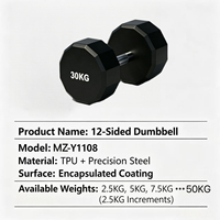 Haltères latéraux de qualité commerciale, 12 paires, noyau en acier de précision, réglables, 60 kg, multi-poids, pour entraînement, musculation, gym, fitness