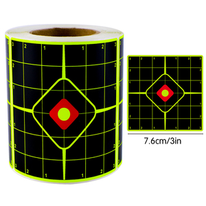 Autocollants de cible de tir réactifs à haute visibilité pour entraînement de précision avec effet éclaboussures et <span class=keywords><strong>grille</strong></span> - Product Image 6