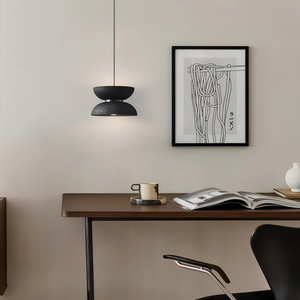 Lampe suspendue LED <span class=keywords><strong>vintage</strong></span> créative sur mesure en gros, lampe de chevet moderne en travertin noir pour îlot de cuisine - Product Image 5