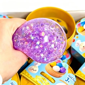 ของเล่นบีบตุ๊กตาซาลาเปาเนื้อนุ่มพร้อมกล่องนึ่ง ของเล่นลดความเครียด ของเล่นบีบคลายเครียด ลูกบอลสัมผัส ของเล่นกล่องสุ่ม สำหรับเด็ก เป็นของขวัญ - Product Image 5