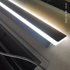 Applique murale LED en aluminium à longue bande, design moderne, idéal pour un jardin, une véranda ou une applique, 110/220V - Product Image 3