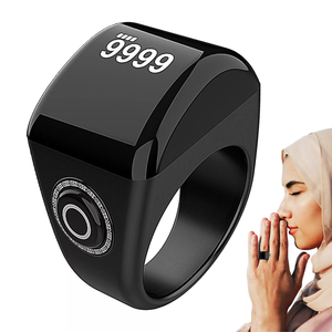 Smart <b>Ring</b> Counter Islamic Finger <b>Rings</b> <b>Arabic</b> Prayer Qibla Dhikr Azan Alarm Clock Zikr Tasbih <b>Ring</b> - Product Image 5