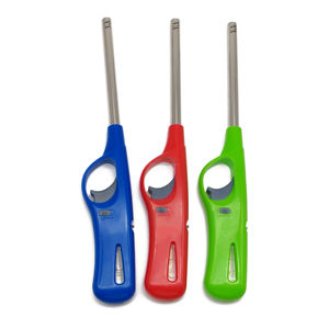 Accendino a Gas Corto YFEI-098C, Antivento, Ecologico, per Cucina e <span class=keywords><strong>Barbecue</strong></span>, Fiamma Aperta - Product Image 3