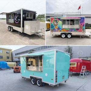 Carrito de Comida Rápida Móvil Totalmente Equipado, Remolque de Concesión de Cocina Completa de Alta Calidad en Venta en Ghana - Product Image 2
