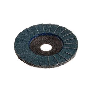 LUKAS Disco tipo ventilador V2 POWER ZK DM 125 mm granulación 40 corindón de circonio de acero plano - Product Image 2