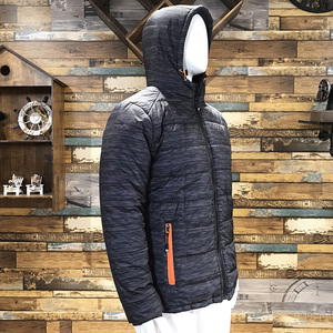 Custom <strong>Men's</strong> Winter Puff <strong>Coat</strong> Blouson Front Logo Hooded Eco-Friendly Waterproof Durable Reversible Quilted Puffer Jacket - Product Image 2