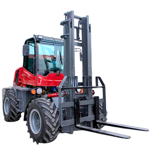 Chariots élévateurs tout-terrain <span class=keywords><strong>4x4</strong></span>, chariots élévateurs à quatre roues motrices, conception imperméable pour une utilisation sur tous les terrains par tous les temps - Product Image 3