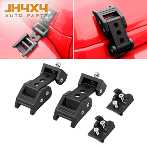 Parti Auto 4x4, Chiusura Antifurto per Cofano Motore, Serratura di Sicurezza per <span class=keywords><strong>Jeep</strong></span> <span class=keywords><strong>Wrangler</strong></span> JK JKU 2007 2008 2009 2010-2017 - Product Image 1