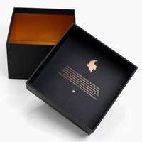 Embalagem Personalizada Premium para Velas, Caixa Quadrada de Duas Peças (Tampa e Base), Caixa Rígida de Papel Texturizado para Presente