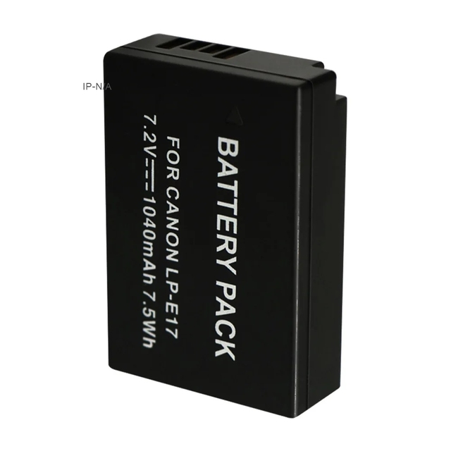 LP-E17 1040mAh Camera Battery for Canon EOS 760D 850D M3 CE RoHS Certified Wholesale Bulk in Stock 12-Month Warranty