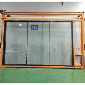 Portes coulissantes en aluminium à rupture de pont thermique de style <span class=keywords><strong>japonais</strong></span> bon marché pour les bâtiments commerciaux et résidentiels aux Maldives - Product Image 6