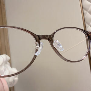 Montures de lunettes ovales rondes Danyang, monture complète, verres en résine, anti-lumière bleue, unisexe 210788 - Product Image 3