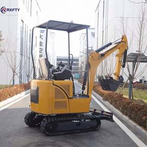 Mini máquina excavadora pequeña de alta calidad Tipo de oruga hidráulica para la venta Excavadora remolcable - Product Image 4
