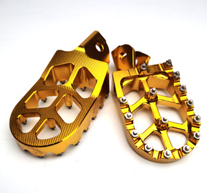 Repose-pieds en alliage d'aluminium coloré pour Dirt bike <span class=keywords><strong>YZ125</strong></span> - Product Image 2
