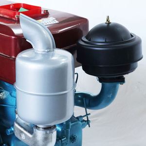 Moteur diesel monocylindre 4 temps refroidi par eau Aokai ZS1115M 22HP, norme Euro 3, garantie 1 an, démarrage au pied, pour machines - Product Image 3