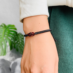 Pulsera de pareja de hilo rojo del <span class=keywords><strong>destino</strong></span> para <span class=keywords><strong>Navidad</strong></span>, aniversario de San Valentín, regalos de cumpleaños, joyería a juego, relaciones - Product Image 6