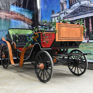 Buggy électrique de style européen sans chevaux à vendre, pour mariage, carrosse royal, remorque de carrosse - Product Image 4