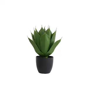 Plantas Decorativas para Jardín y Terraza, Árbol Artificial de Agave Verde, Adornos de Jardín, <span class=keywords><strong>Maguey</strong></span> Artificial, Árbol de Agave de Plástico - Product Image 1
