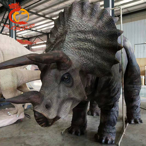 Costume de dinosaure <span class=keywords><strong>Triceratops</strong></span> grand format, réaliste et mis à jour - Product Image 2