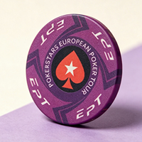 Jetons de poker en céramique haut de gamme, style EPT personnalisé, ensemble de casino, 10g, non toxiques, écologiques, durables, jeu de Texas Hold'em, logo personnalisé