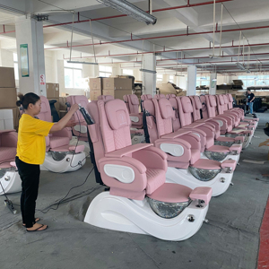 Silla profesional de <span class=keywords><strong>manicura</strong></span> <span class=keywords><strong>y</strong></span> <span class=keywords><strong>pedicura</strong></span> de lujo con muebles de belleza para SPA a precio barato para salón de <span class=keywords><strong>manicura</strong></span> - Product Image 5