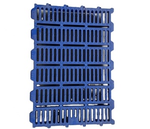 Suelo de cerdo, 400x600mm, PP, color azul, <span class=keywords><strong>alta</strong></span> resistencia, para granja de cerdo, listón de plástico, nuevo - Product Image 1