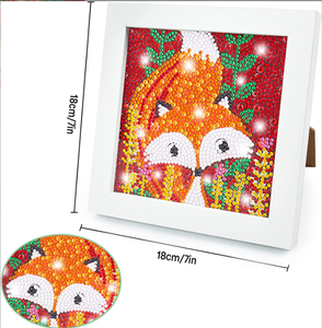 Vente en gros Kit d'art en <span class=keywords><strong>diamant</strong></span> <span class=keywords><strong>licorne</strong></span> pour enfants avec cadre en plastique Peinture en <span class=keywords><strong>diamant</strong></span> d'art encadrée - Product Image 6