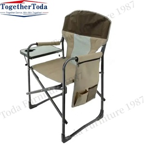 <span class=keywords><strong>Silla</strong></span> de <span class=keywords><strong>playa</strong></span> plegable multifuncional con <span class=keywords><strong>mesa</strong></span> auxiliar para <span class=keywords><strong>silla</strong></span> de pesca de camping ligera portátil al aire libre - Product Image 5