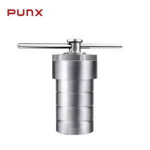 O reator 25ml ~ 500ml químico pequeno de aço inoxidável da síntese hidrotermal é alinhado com a autoclave hidrotermal - Product Image 2