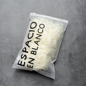 Bolsas de Plástico Esmerilado con Cierre y Impresión en Negro - Empaque Personalizado para Pequeñas Empresas - Product Image 2