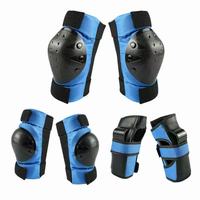 Protections pour les genoux et les mains pour le roller, protection anti-chute de base, équipement sportif en nylon et coton