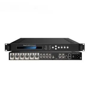 mpeg-2 mpeg-4 encoder hd to ip asi 4 audio stereo with HD HD-SDI AV input port