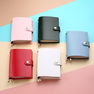แหวนวางแผนขนาด A8หนังวัวแท้5รู, สมุดบันทึกขนาดเล็ก15มม. แหวนหนังหลวม - Product Image 1