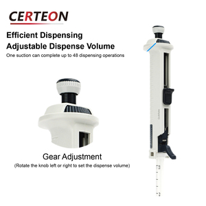 Dispenser Manual <span class=keywords><strong>Multi</strong></span> Volume Lima Kecepatan yang Dapat Disesuaikan untuk Laboratorium Pipet Pengulang - Product Image 4