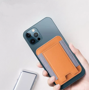 Magnetic Card <b>Holder</b> with Stand Function Hot Sale PU Leather Magnetic <b>Wallet</b> for IPhone14 15 16 17 Pro Max - Product Image 1