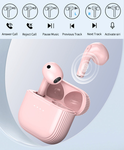 Bluetooh 5.<span class=keywords><strong>0</strong></span> Earbuds tiếng ồn hủy bỏ tai nghe không dây Hi-Fi Sweatproof tai nghe với mic in-ear Tai nghe cho iPhone <span class=keywords><strong>Android</strong></span> - Product Image 4